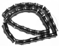 16 inch strand of 12x8mm Dog Bone Hematite Beads